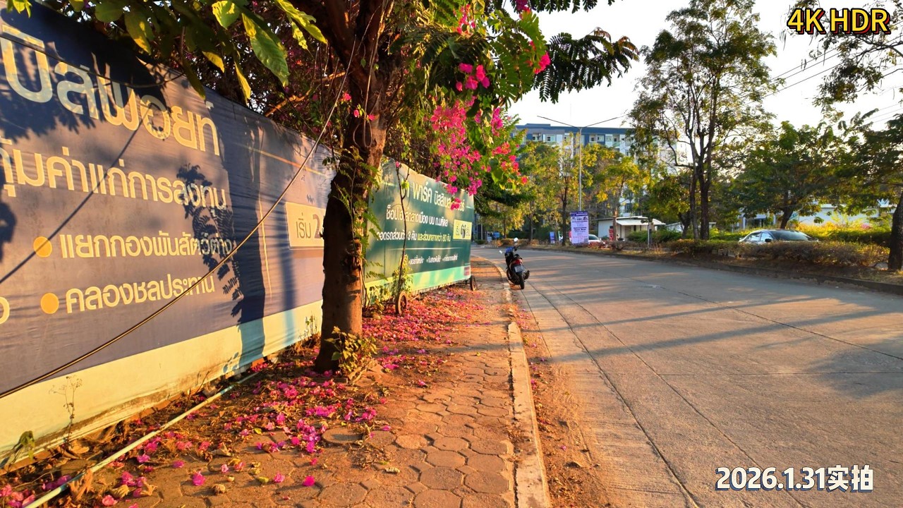 🇹🇭 Chiang Mai City Walk 清迈城区真实步行 🇹🇭｜No Music, Real Streets, Real Life