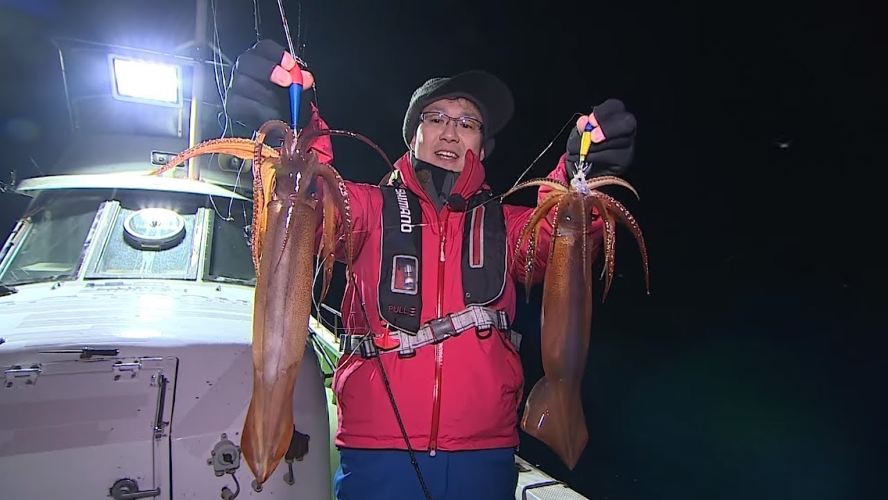 【いつでも釣り気分！】#243 メタルスッテでイカ三昧 繊細なアタリを捉え、釣果倍増！