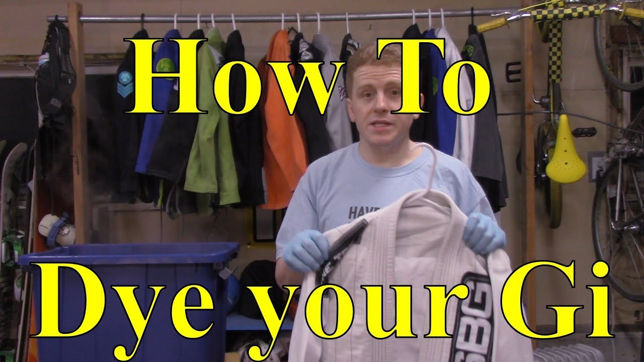 How To Dye Your Gi