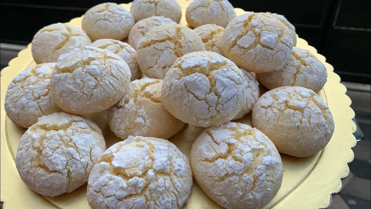 Лимонное печенье 🍋 слишком вкусно для завтрака 🤩 рецепт за 1 минуту