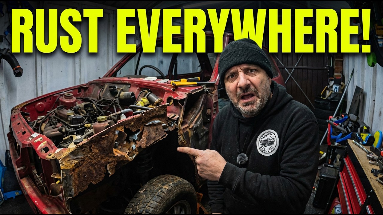 Fiesta's Inner Wing is GONE | Full Rust Repair