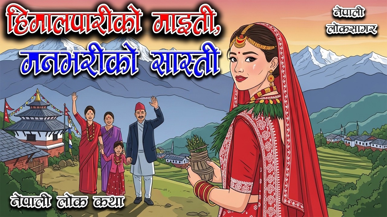 हिमालपारीको माइती, मनभरीको सास्ती | Nepali Lok Katha: Sasu-Buhari Story | नेपाली लोककथा