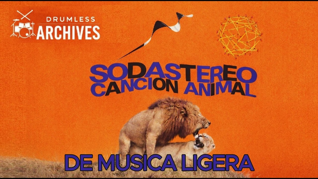 De Musica Ligera – Drumless Track | Canción Animal | Soda Stereo