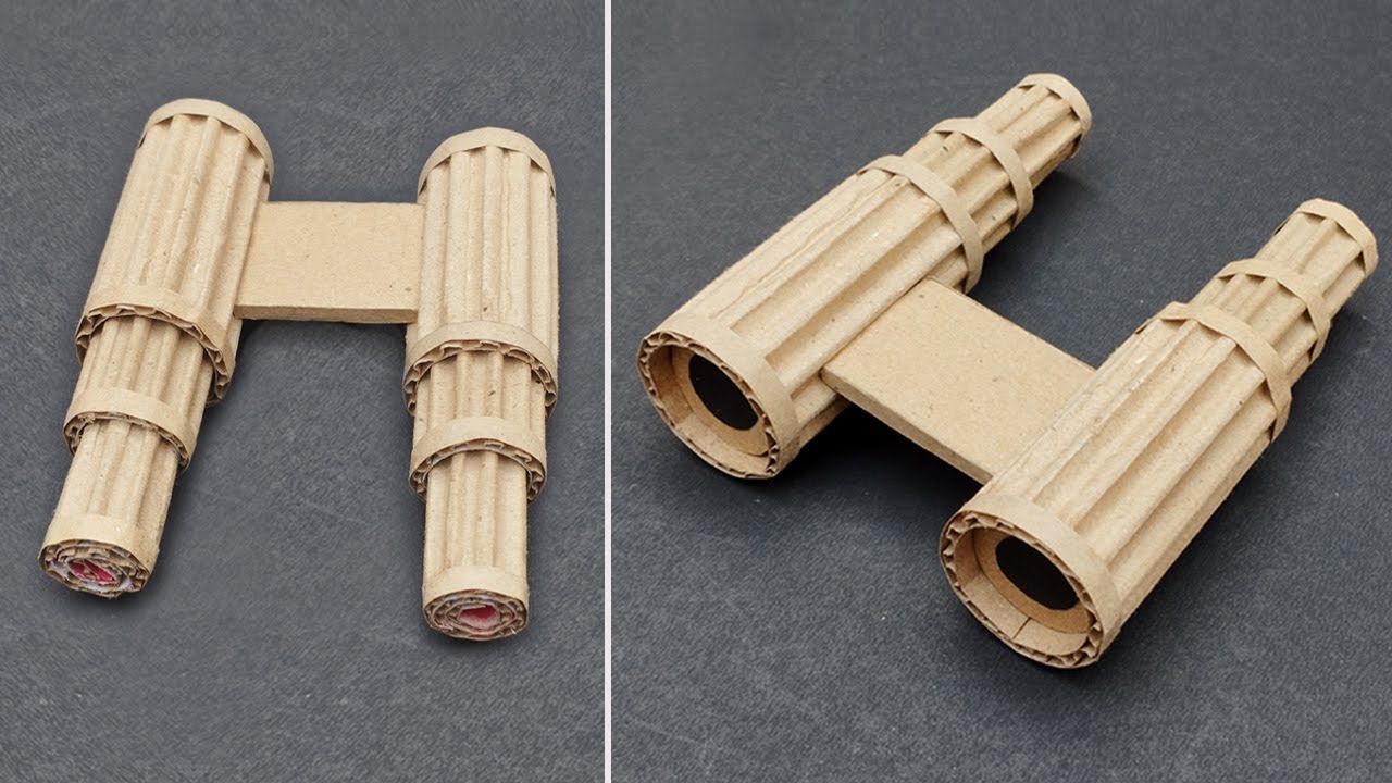 How to make binoculars at home | Cardboard binoculars | Cardboard toys