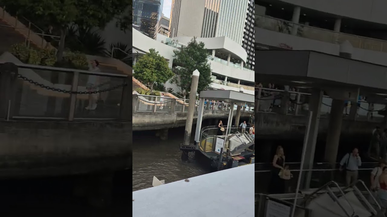 Ride the ferry with me to Howard Smith Wharves