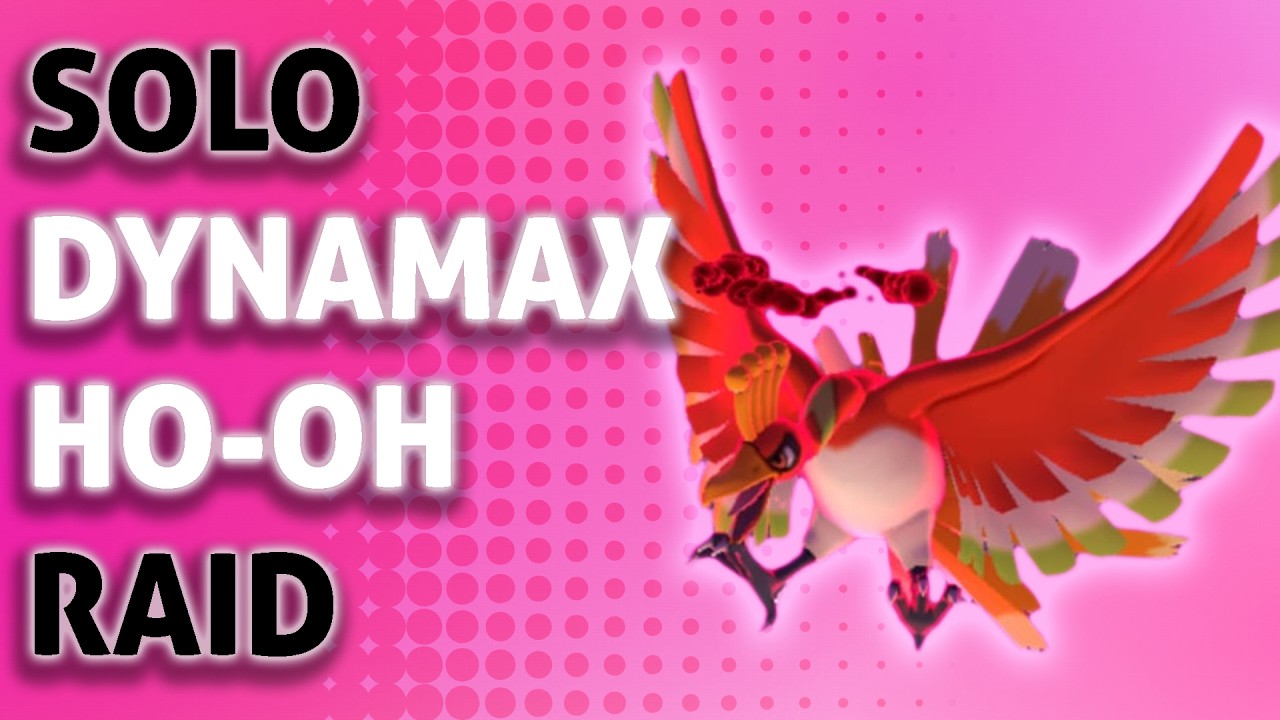 Solo Dynamax Ho-Oh in Pokemon GO! (AoE: Earthquake/Focus: Fire Blast) - 🍄 & Eterna
