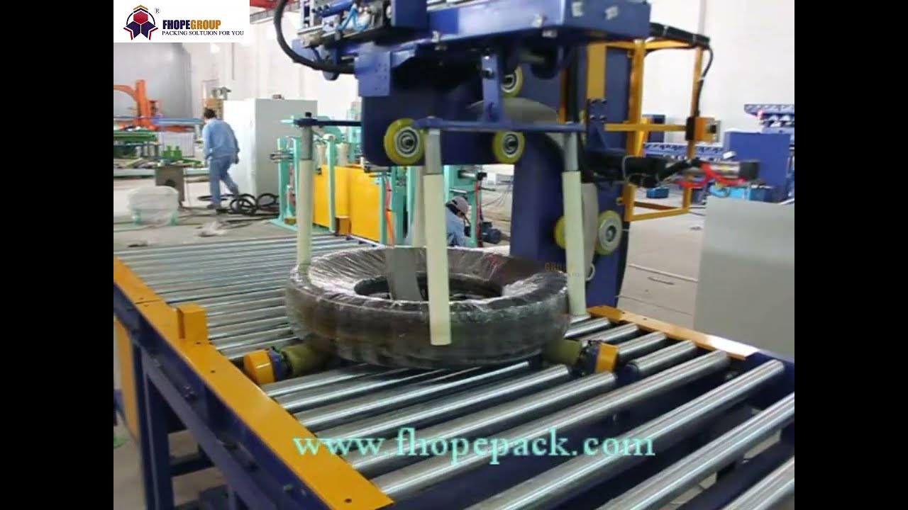Auotmatic tire packing line
