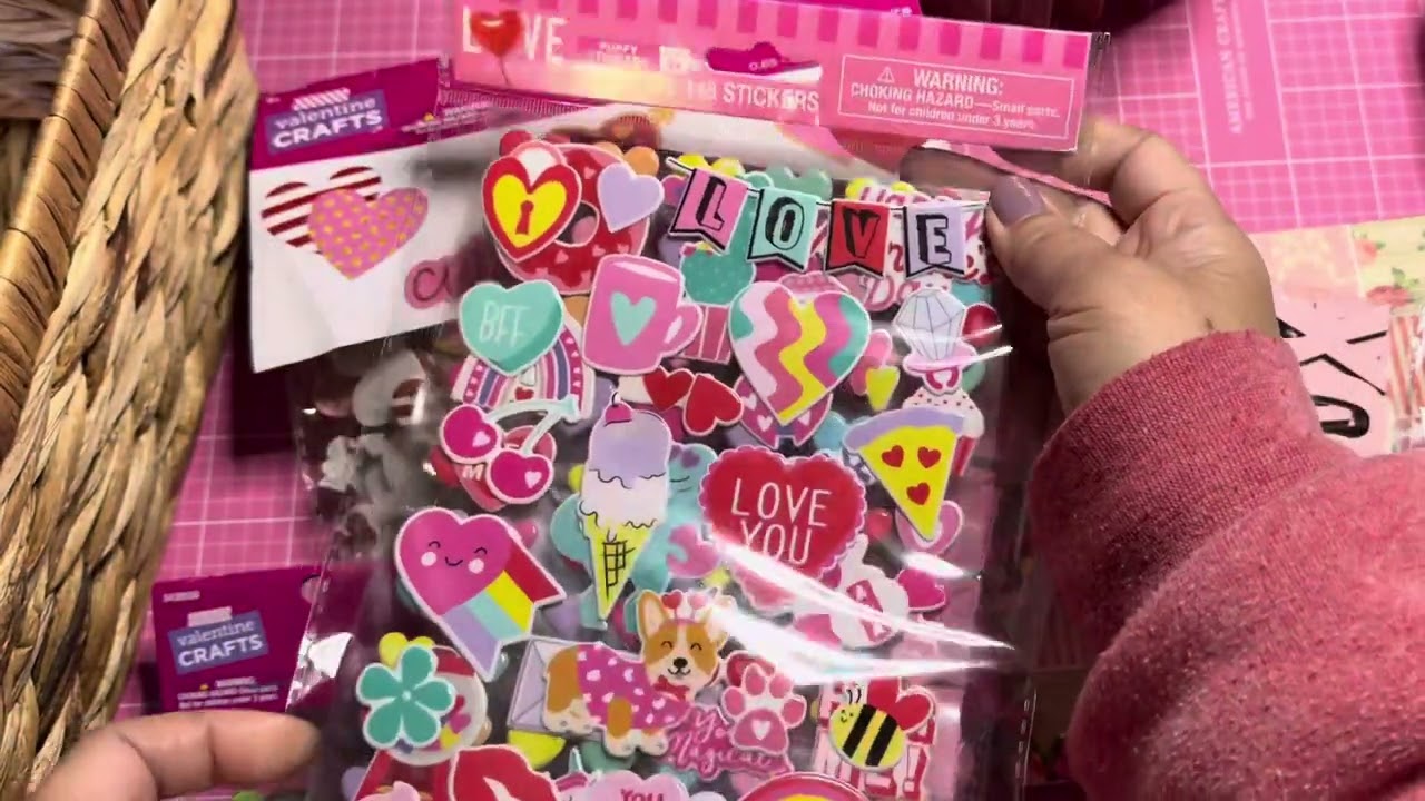 Crafty Valentine’s Haul: Hobby Lobby, Michael’s, JoAnn’s & Dollar Tree