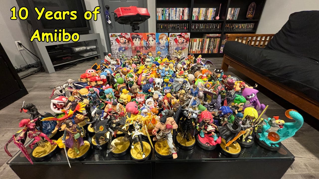Моя коллекция Nintendo Amiibo — 10 лет спустя