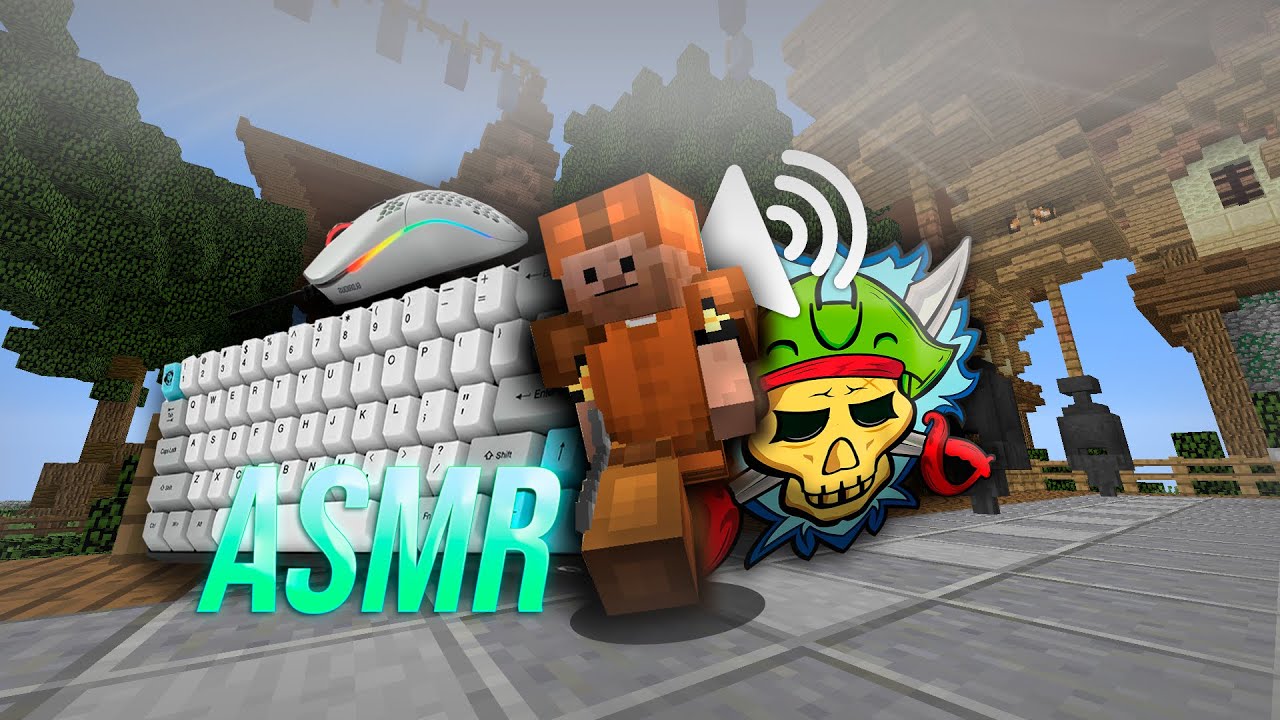 Keyboard + Mouse ASMR Sounds | CTW Librecraft #3