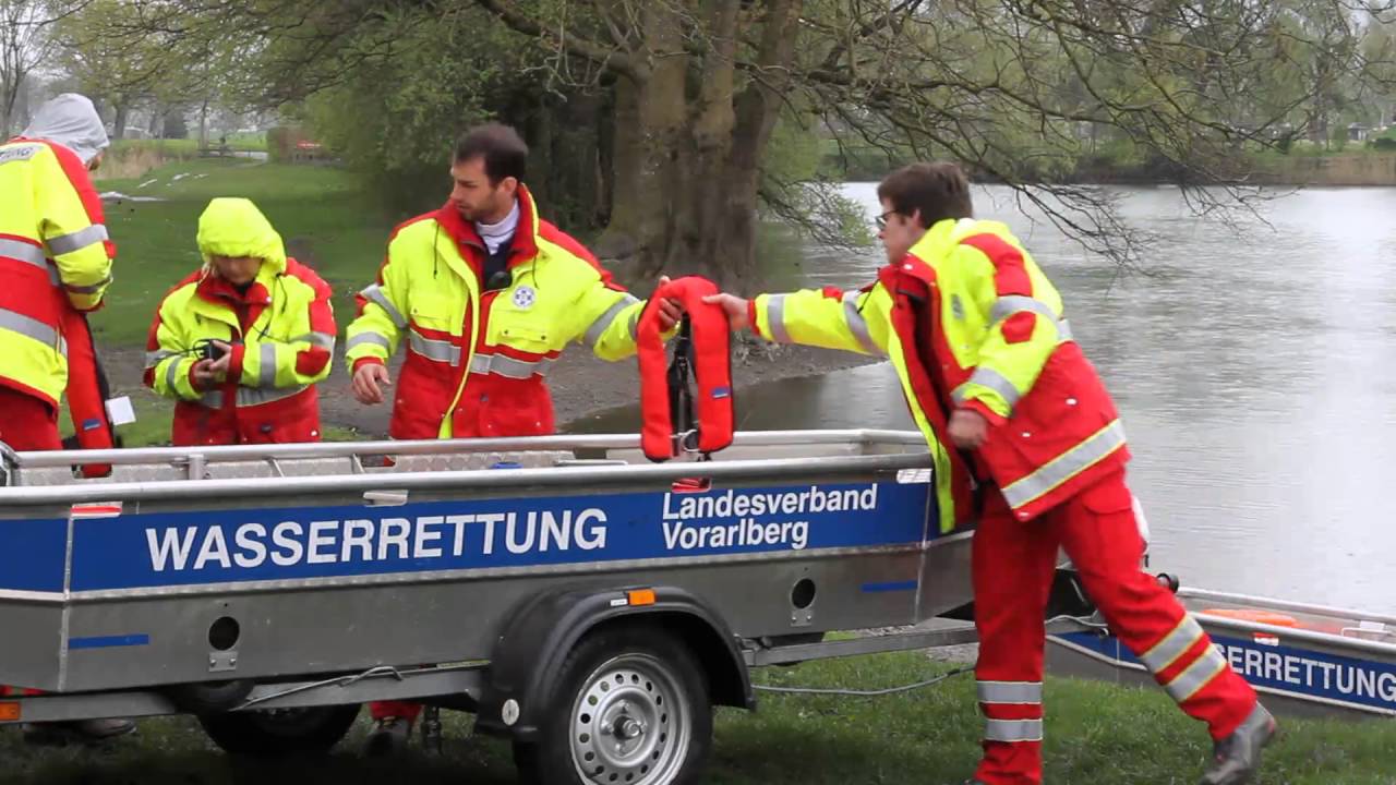 Großübung der Vorarlberger Wasserrettung