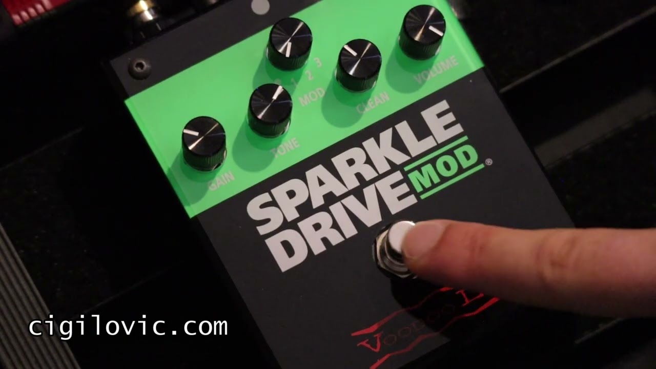Voodoo Lab Sparkle Drive Mod Sound Demo