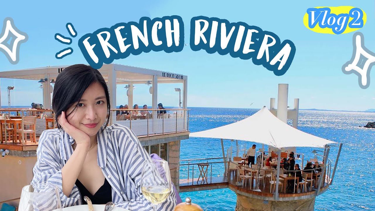 [南法🇫🇷] 24小時法國尼斯美食之旅 | 2022歐洲旅行Vlog |  法國生蠔🦪必試cheesecake🍰超美渡假風餐廳打卡French Riviera, Nice, Le Plongeoir