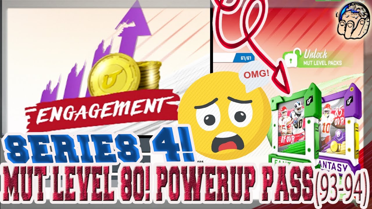 SERIES 4! MUT LEVEL 80! FREE MUTCOINS (93-94) POWERUP PASS! WHAT TO EXPECT & HOW TO PREPARE! MUT 20