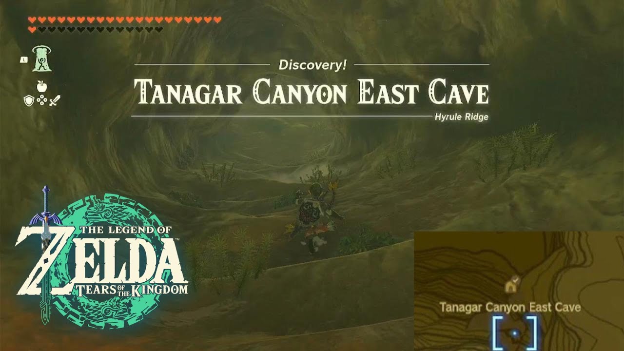 Tanagar Canyon East Cave (Legend of Zelda: Tears of The Kingdom)