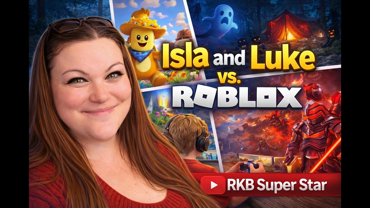RKB SuperStar Live on Roblox with Isla and Luke!