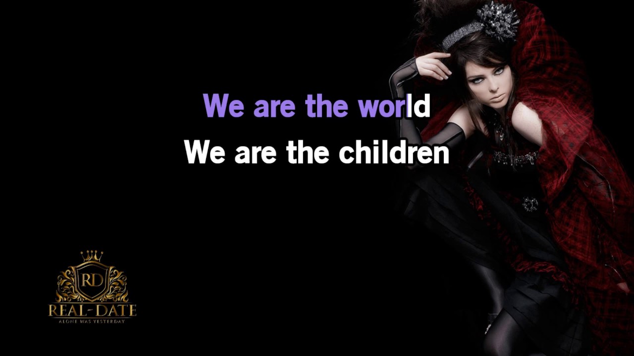 We Are The World - USA for Africa  RD Karaoke
