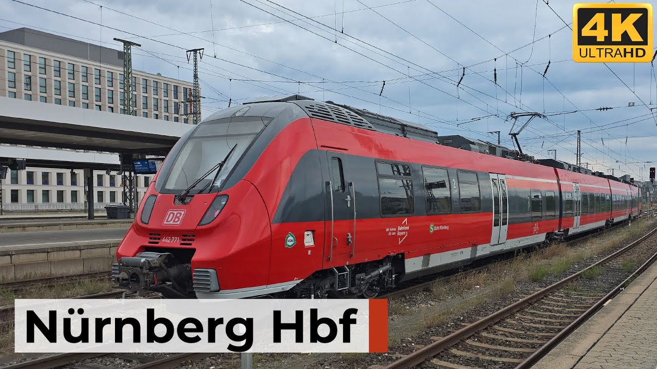 Nürnberg Hbf 13.07.2025 - ICE, IC, Tschechien-Verkehr & dichter Regionaltakt in Franken