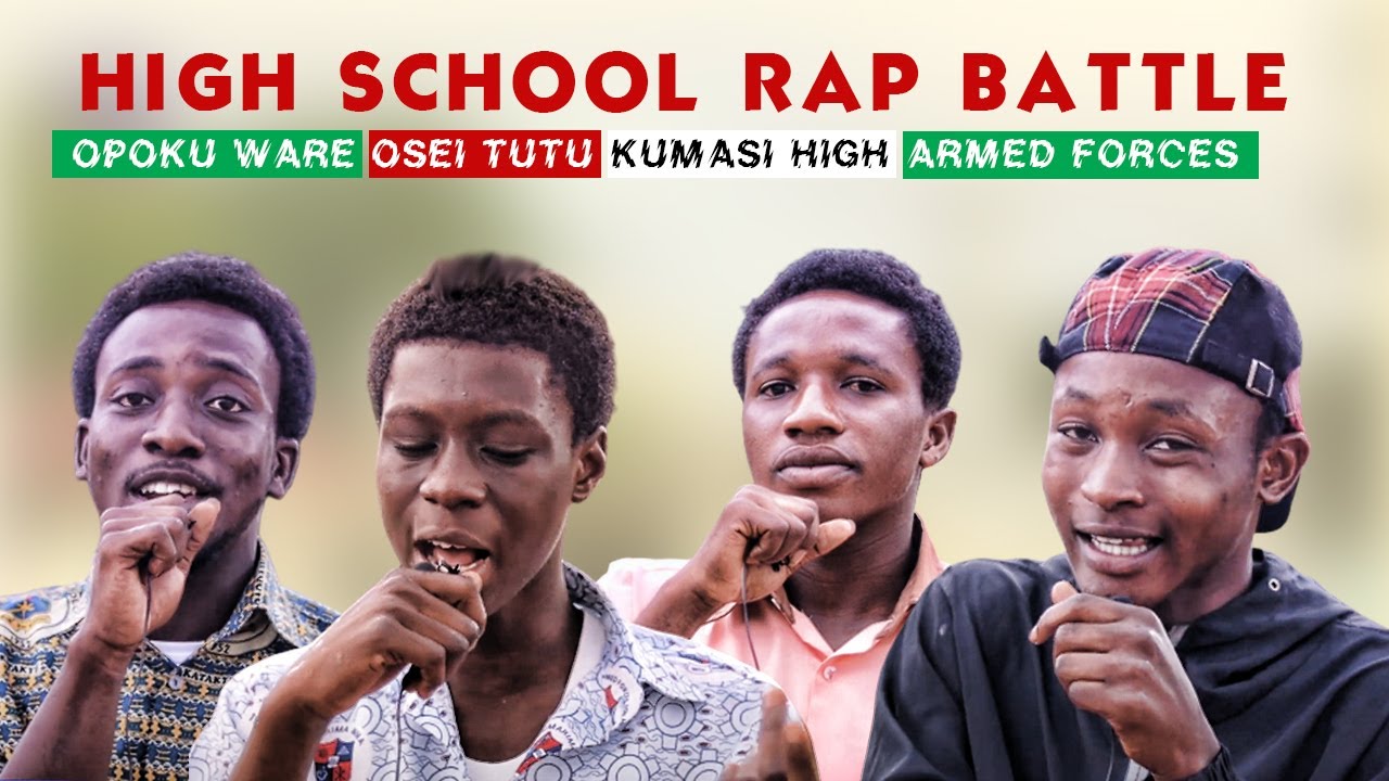 Crazy High School rap Battle Between Opoku Ware, Kumasi High, Osei Tutu and Armed Forces SHS 2022