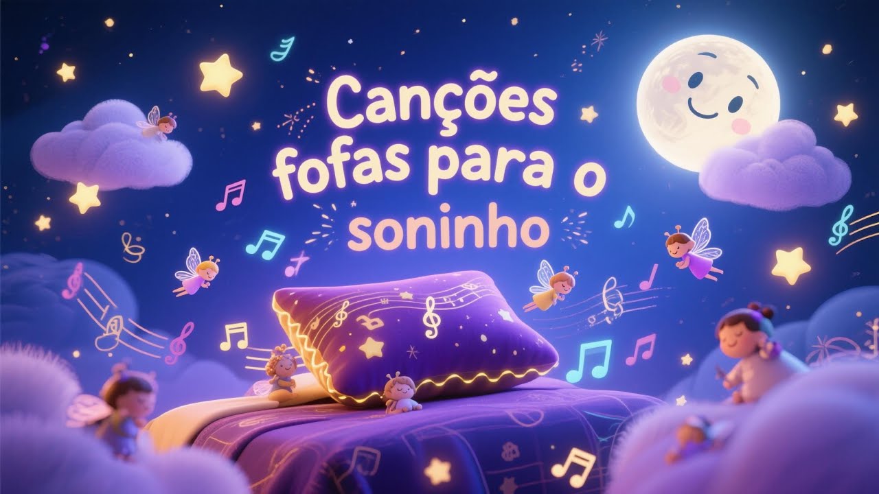Mais de 10 minutos de Canções Fofas para o Soninho dos Pequenos e dos Grandinhos