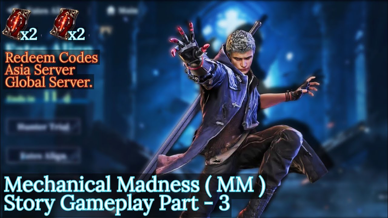Redeem Codes | Mechanical Madness Story Part - 3 | Devil May Cry Peak of Combat DMC POC | The KiLLeR