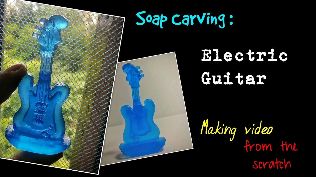 Soap Carving : Electric Guitar