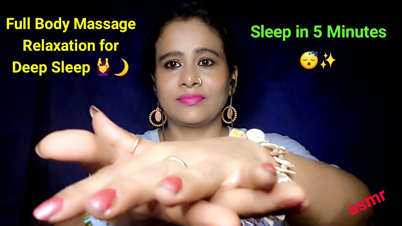 Relaxing ASMR Massage Roleplay for Your Deep Sleep ✨️🌙 (Scalp, Back, Shoulder, Neck) | Asmr Ghosal