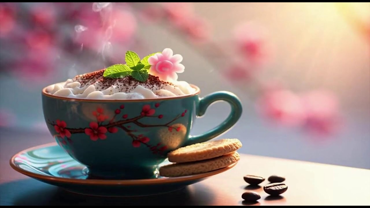Spring Sweet Jazz Cafe LIVE ☕🌼 | Cozy Coffee Music for Work & Relax
