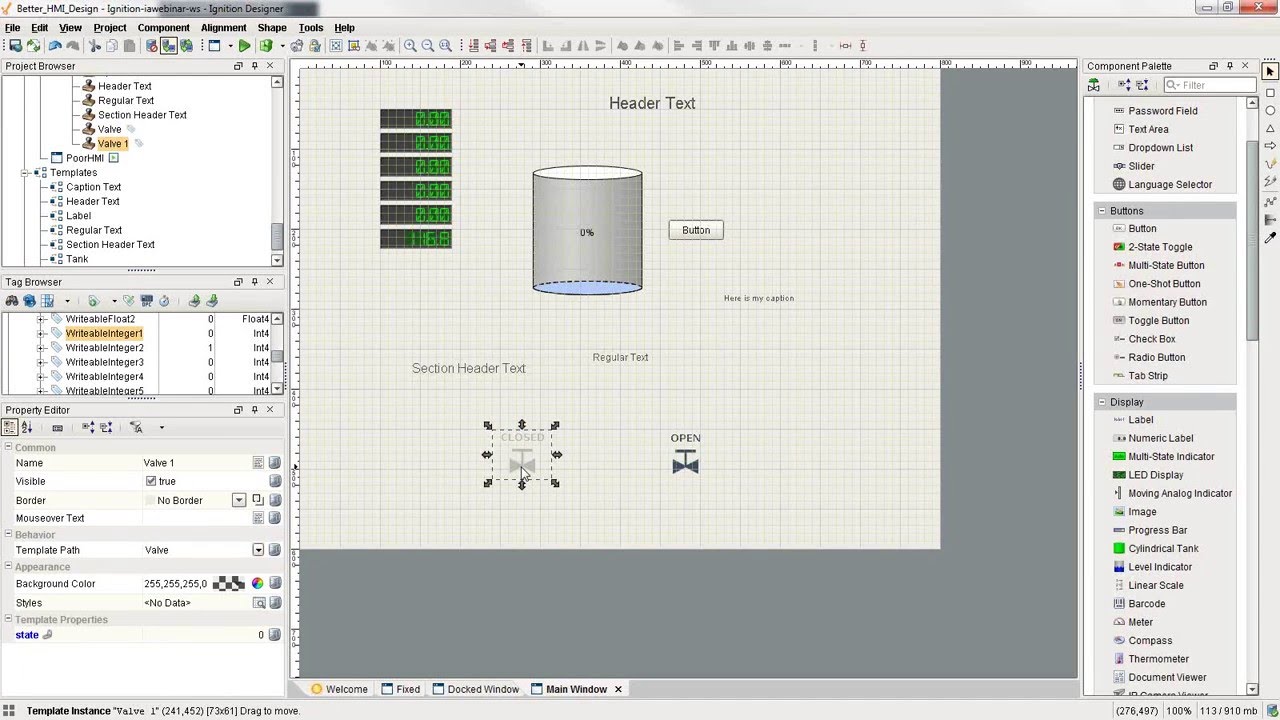 Design Tips for Better HMIs: Applying Design Techniques in Ignition