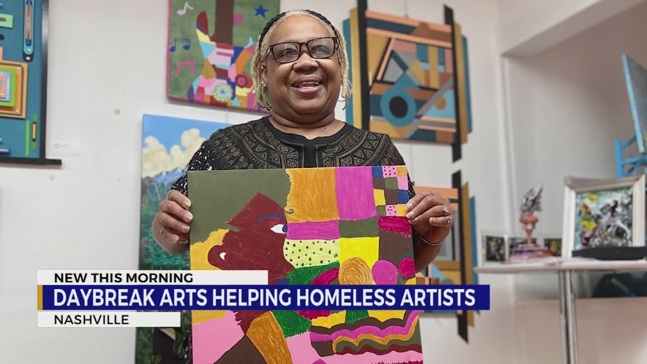 How a Nashville woman went from homeless to selling her art in galleries