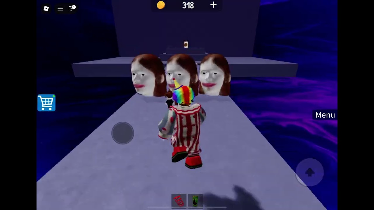 Escape moving head and troll 😈 punch tower 
