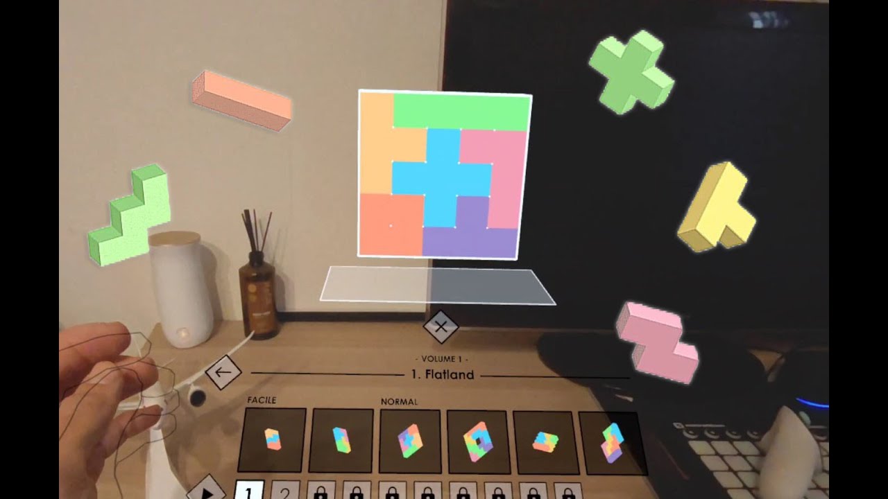 لعبة الواقع المختلط Cubism
