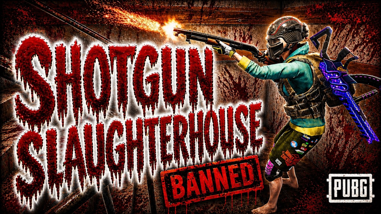Max Level 500 Cheater BANNED... Shotgun Slaughterhouse | PUBG PC