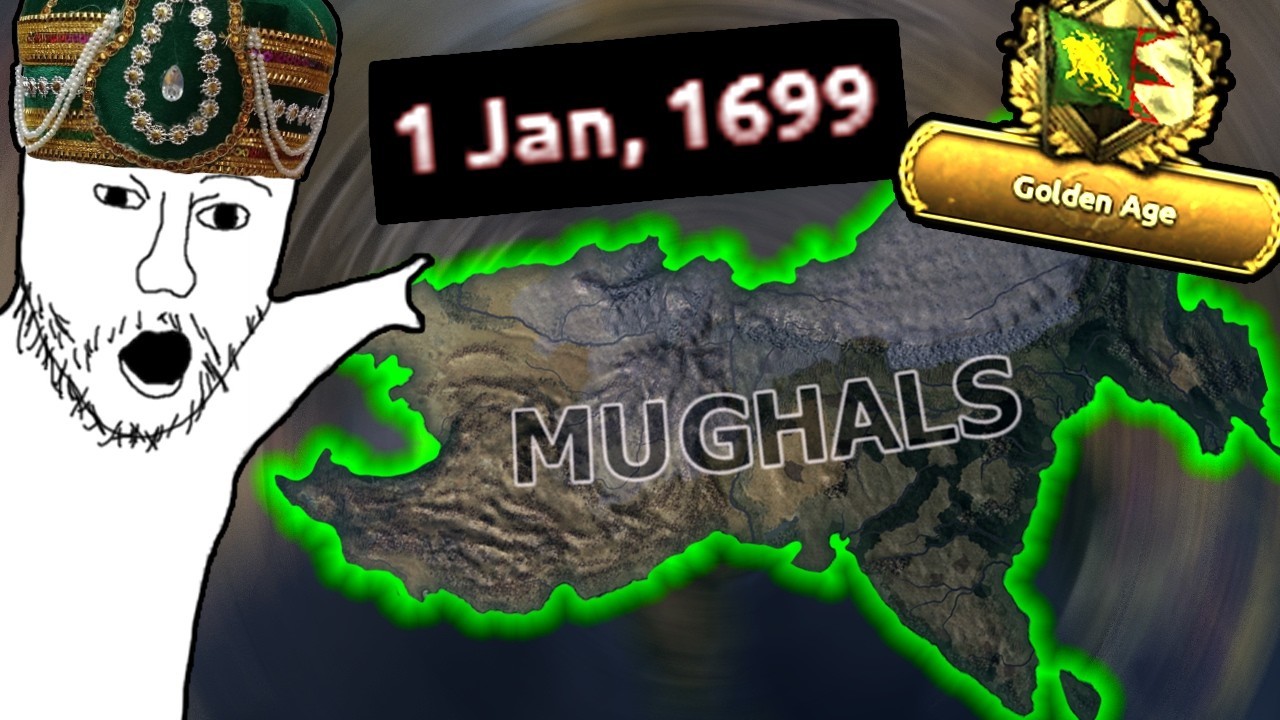 I Played as The MUGHALS in HOI4 Empire Mod (got colonized)