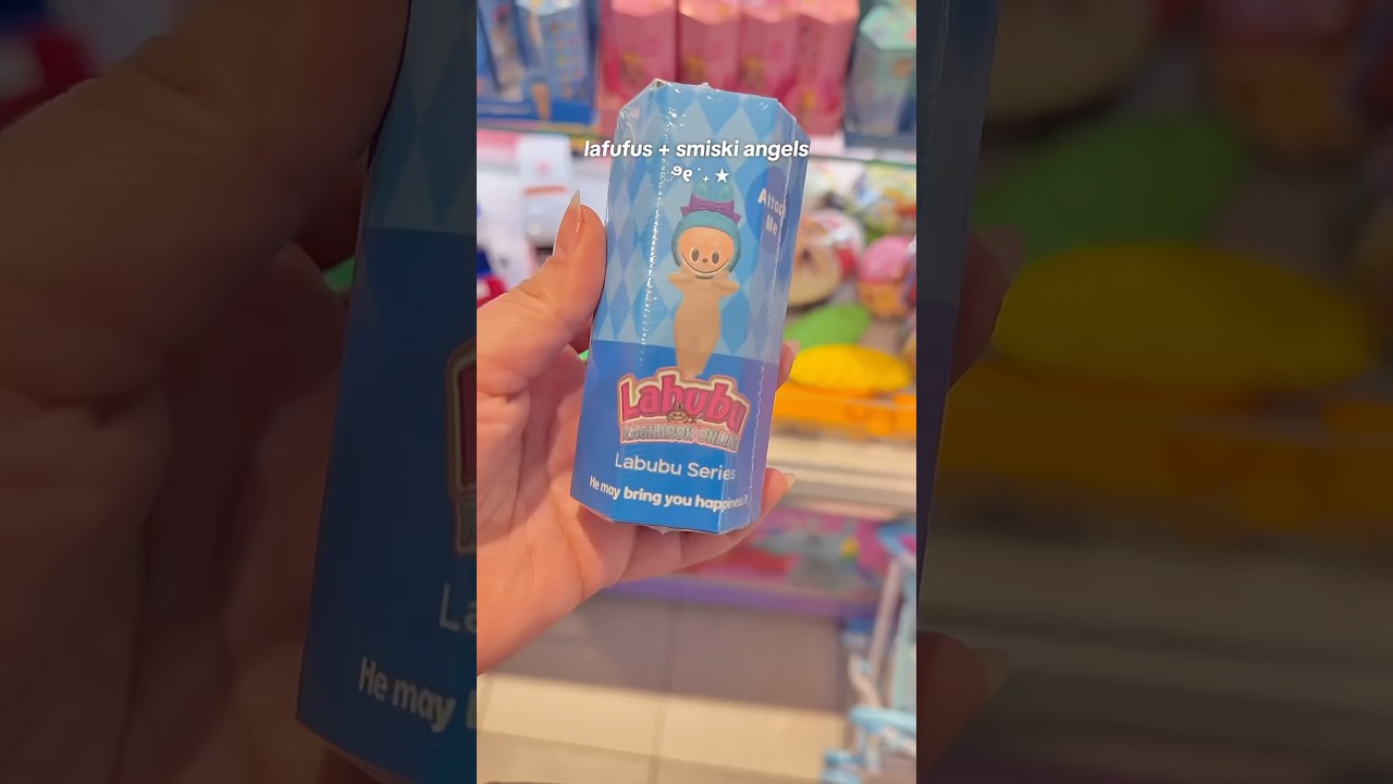 found lafufus + smiski angels 😂👀 #smiski #sonnyangel #labubu #labubuthemonsters #popmart #blindbox