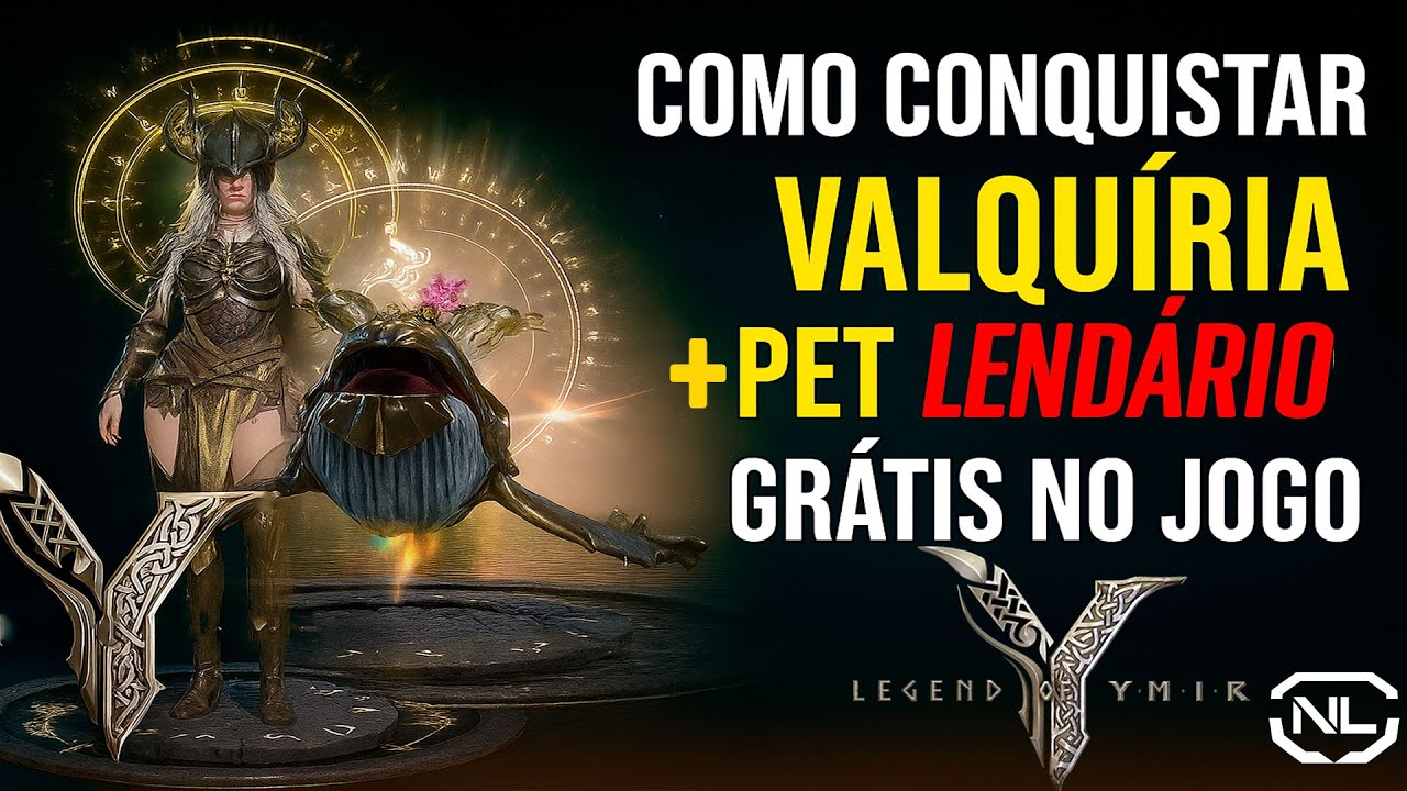 COMO PEGAR A VALQUÍRIA + PET LENDÁRIO GRÁTIS no Legends of Ymir!