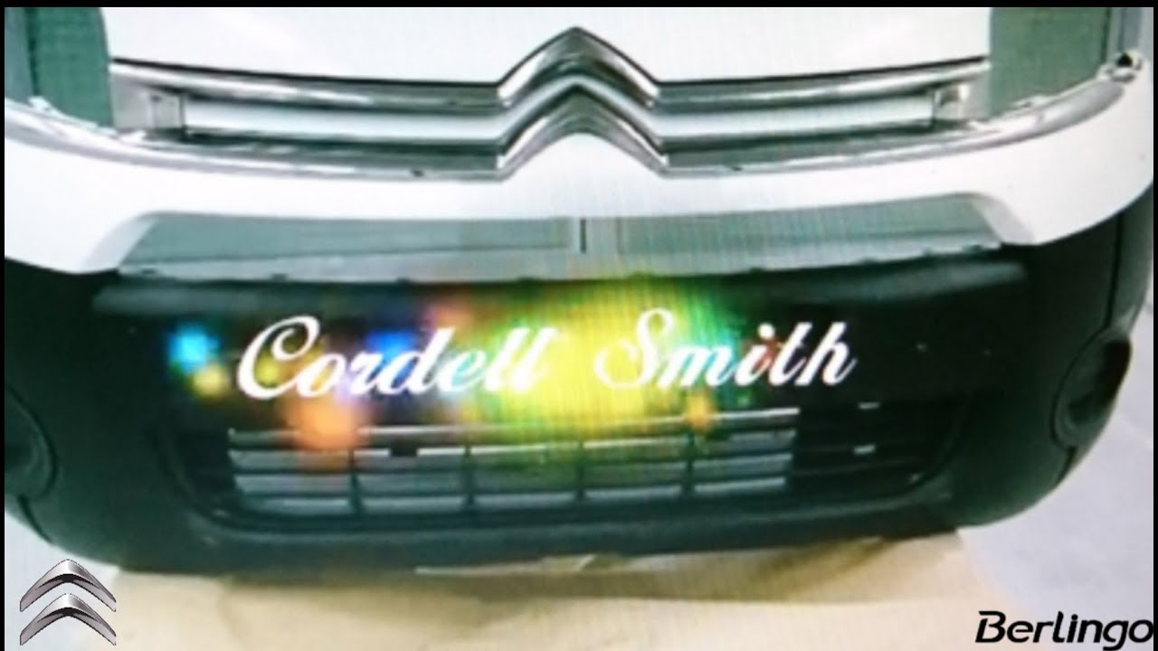 Инструкция по сборке переднего бампера Citroen Berlingo 2012 года.