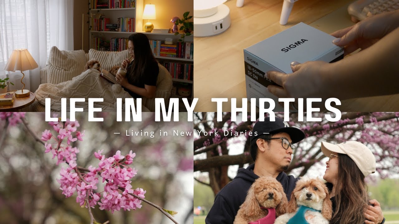 EP11: Life in the USA | New Fujifilm XT30 II lens. Homemade coffee. Grocery haul. Sakura Festival