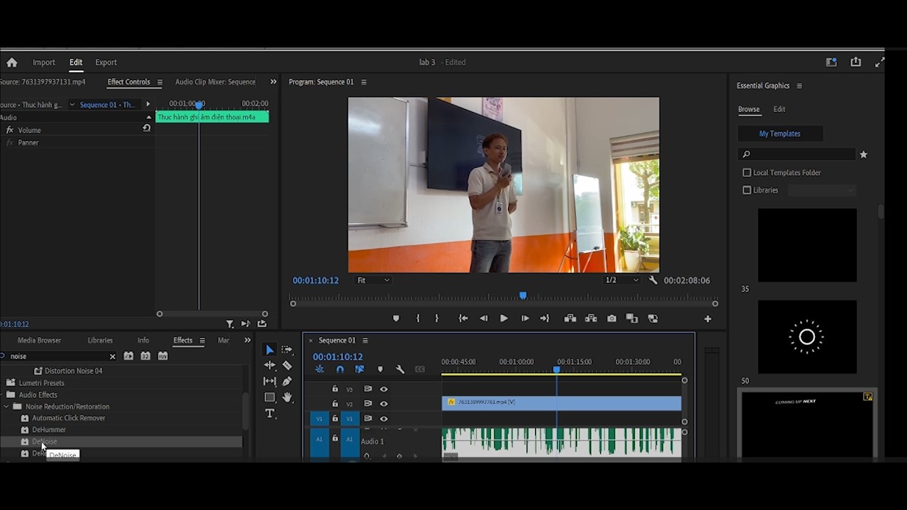 Hướng dẫn Adobe Premiere cơ bản 9