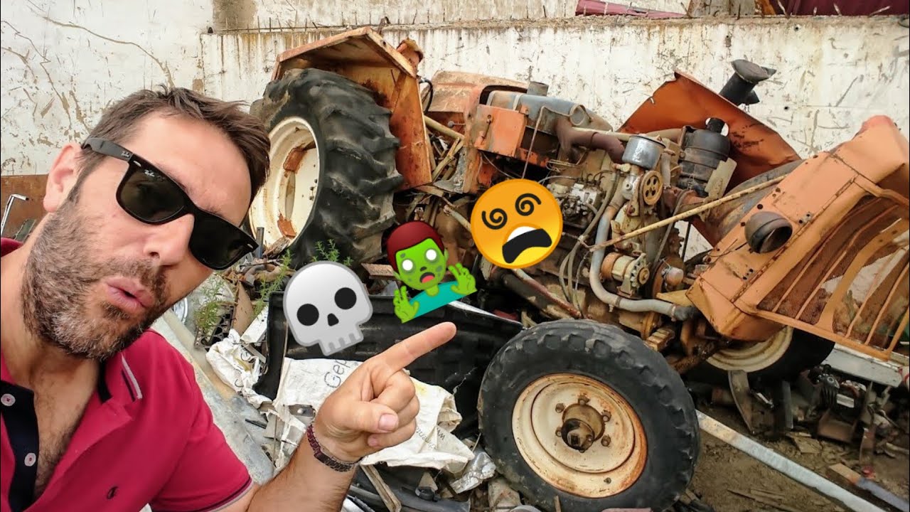 VOY AL PARAÍSO!! UN DESGUACE!! LO VEMOS TODO!! Motos Bicis Coches Tractores Camiones etc