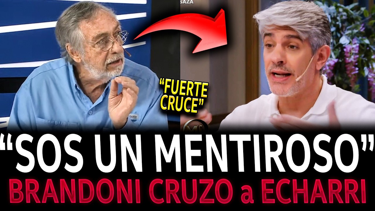 BRANDONI SACADO CRUZÓ con TODO a ECHARRI tras la PELICULA de FRANCELLA