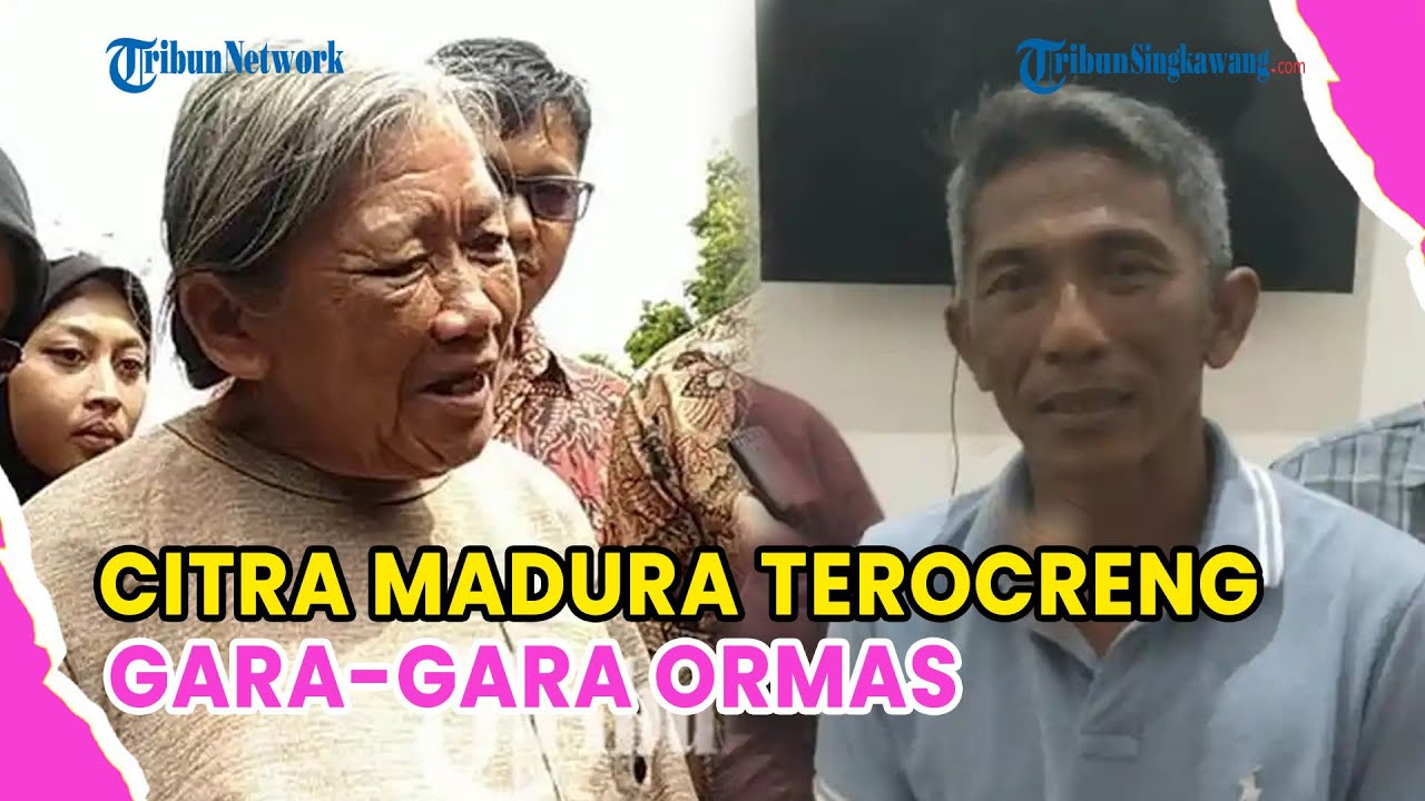CITRA MADURA TERCORENG GARA-GARA ORMAS❗TOKOH MADURA MINTA ADA EVALUASI