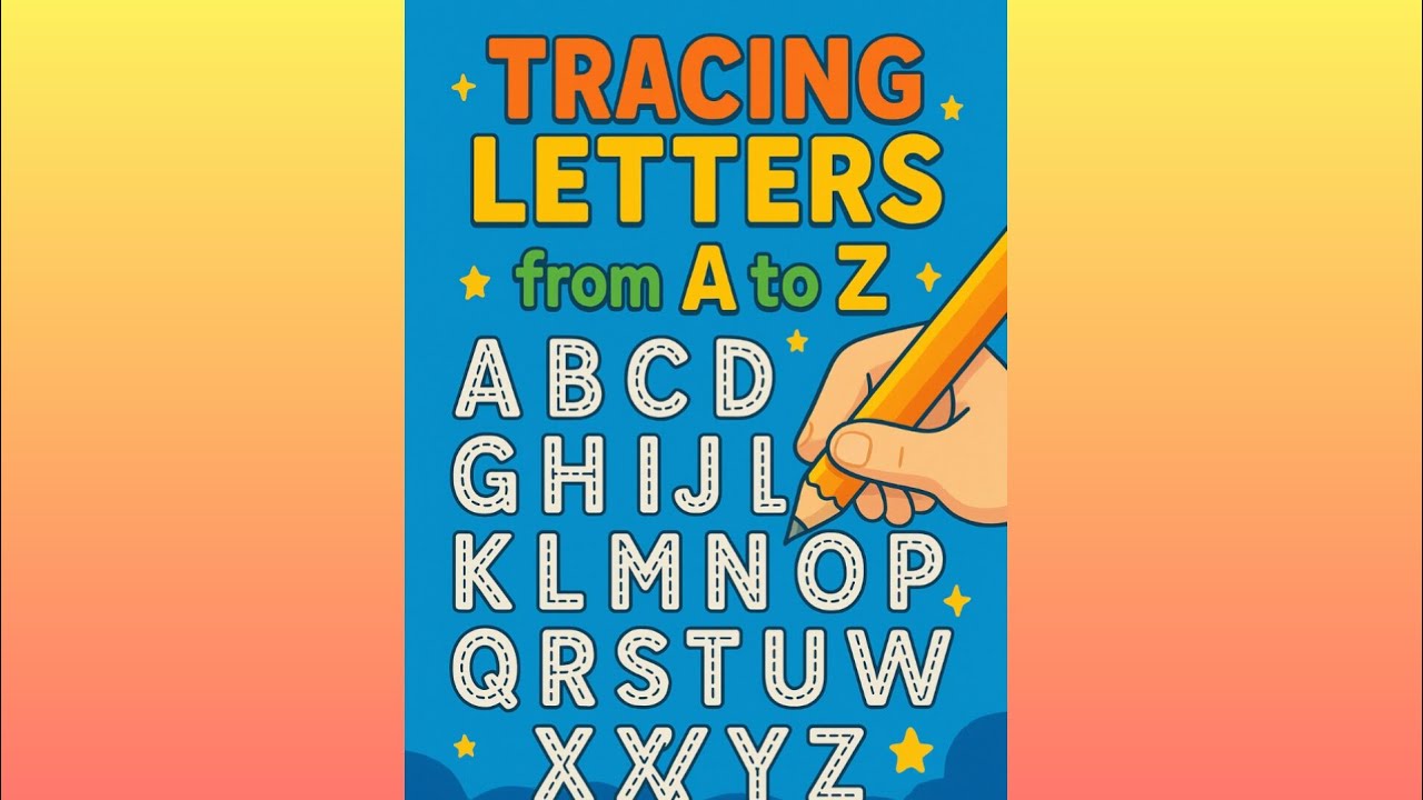 Trace numbers from A to Z / Number tracing / A to Z