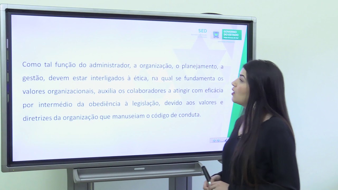 Videoaula Téc  Administração   Ética e Moral   Lídia Cabral