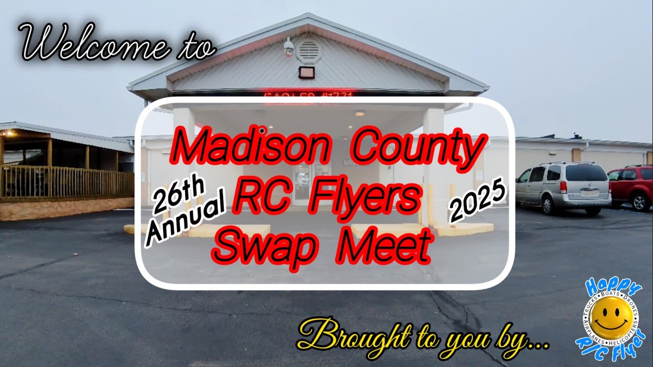 Madison County RC Flyers Swap Meet 2025  #RC#RCWithFriends#Swap#WheelNDeal#RadioControl#HappyRCFlyer