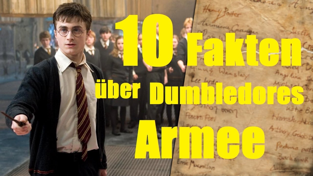 10 FAKTEN über DUMBLEDORES ARMEE ⚔