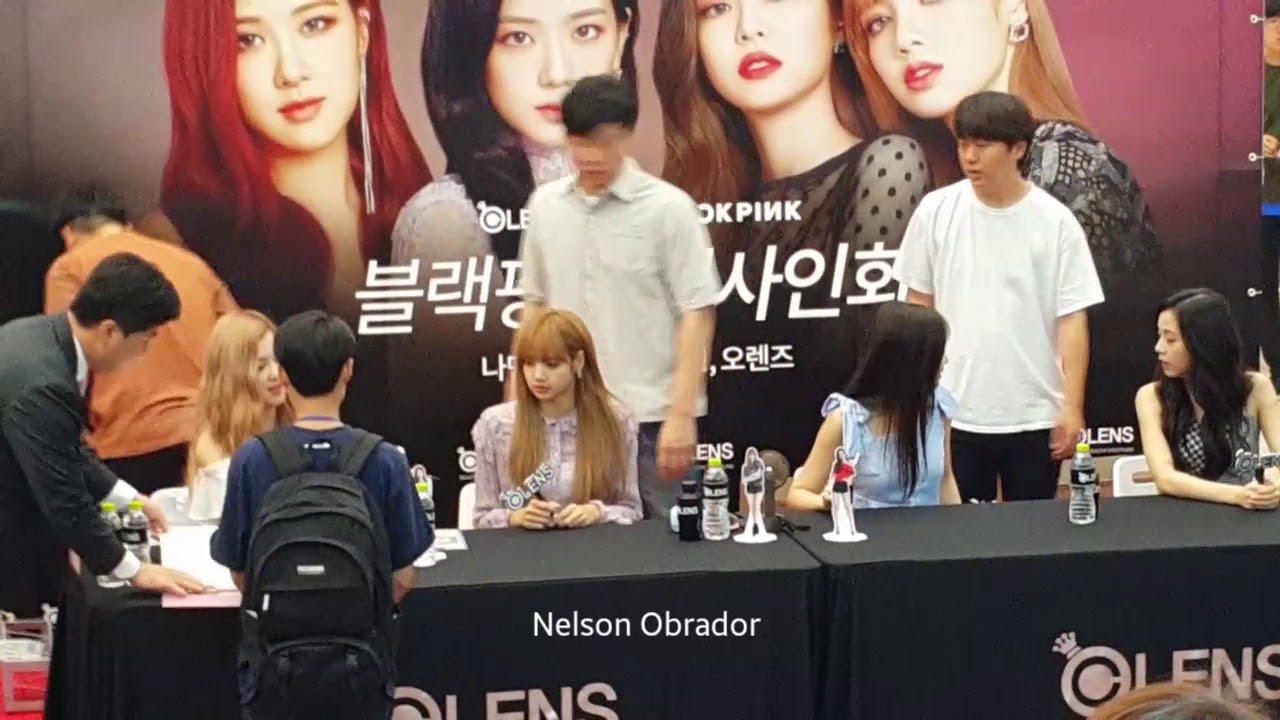Blackpink 블랙핑크 fansign event