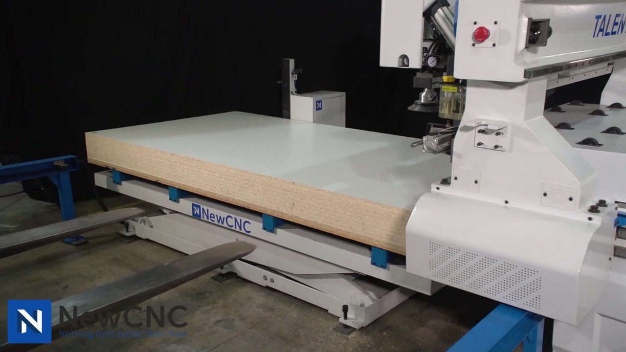 Talent T3 CNC Router - Automatic Load Attachment