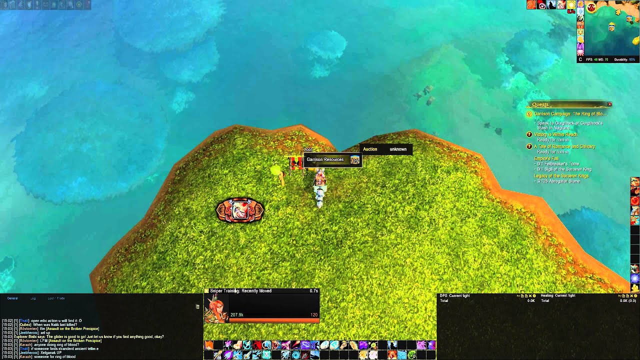 Nagrand garrison resources 25, 26 & 27 - Steamwheedle Supplies x2 & Goblin Pack