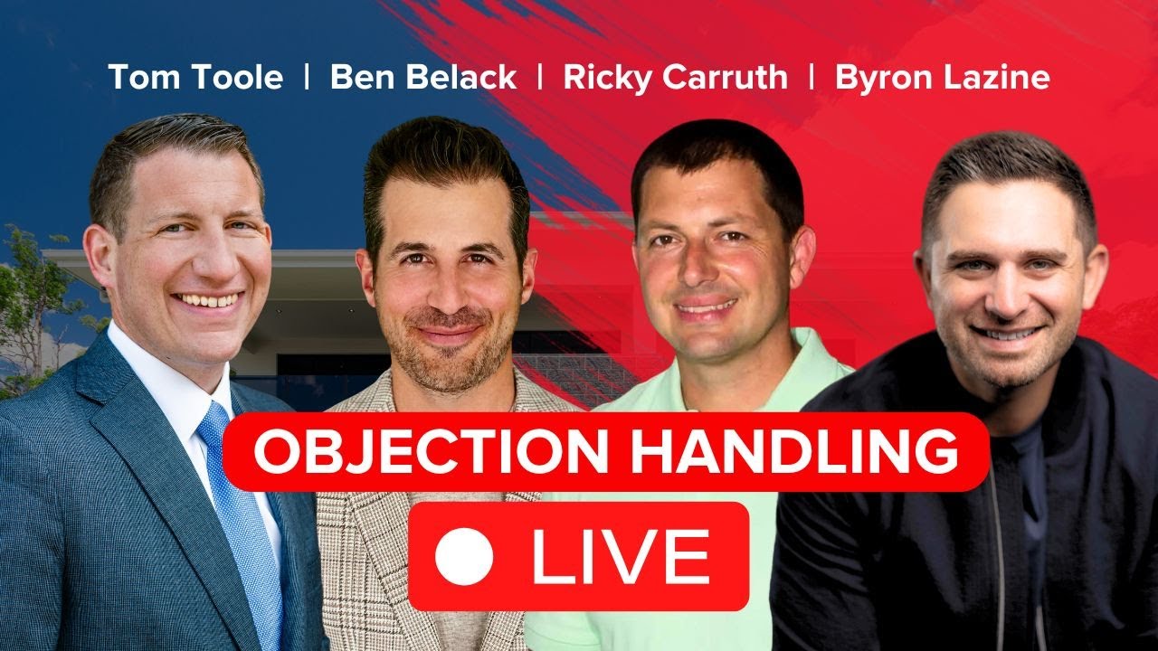 Objection Handling LIVE: A Real Estate BATTLE of TITANS